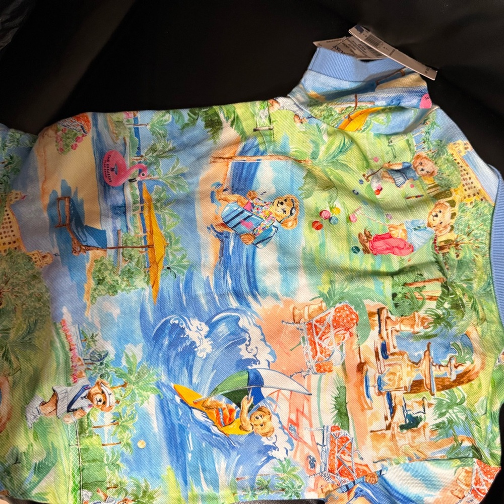 Polo by Ralph Lauren Multicolor Graphic Shirt - Picture 3 of 3